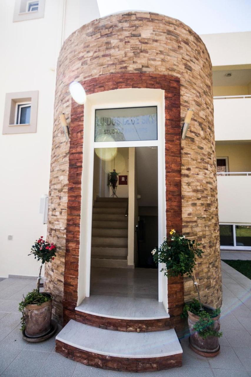 Lindos Blue Sky Apart otel Dış mekan fotoğraf
